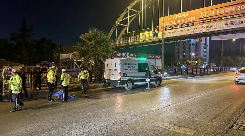 Adana'da otomobilin çarptığı yaşlı adam yaşamını yitirdi