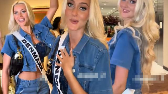 Sosyal medya bu yarışmacının güzelliğiyle adeta büyülendi! Danimarka adayı sosyal medyadan tam not aldı: Barbie'ye benziyor