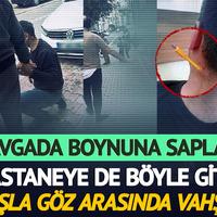 Kavgada tornavidayı boynuna sapladı!