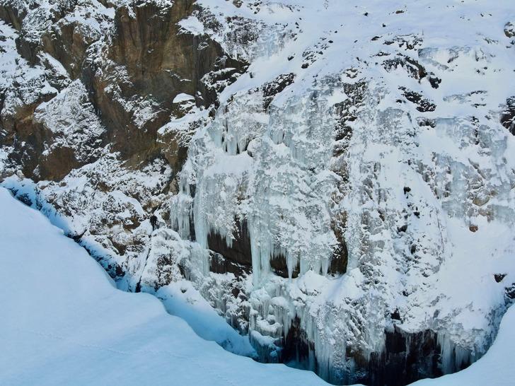 Her yer bembeyaz... Adeta rüya gibi! Gören inanamıyor, görüntüler yurt dışından sanıyor G1