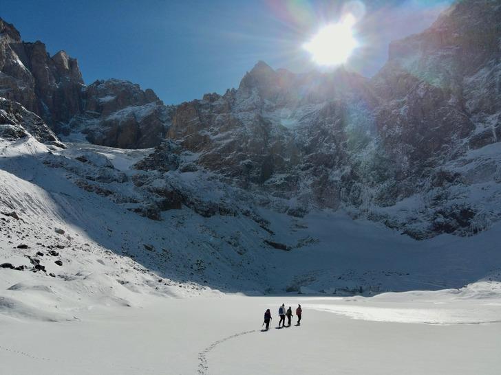Her yer bembeyaz... Adeta rüya gibi! Gören inanamıyor, görüntüler yurt dışından sanıyor G2