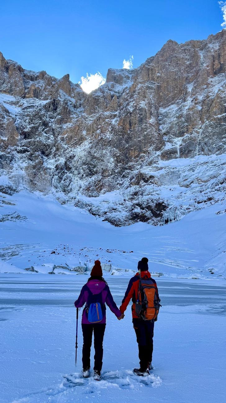 Her yer bembeyaz... Adeta rüya gibi! Gören inanamıyor, görüntüler yurt dışından sanıyor G5