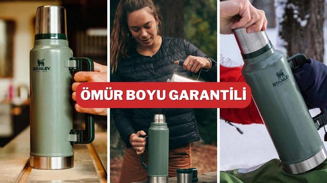 Çok satanlarda yer alan Stanley Klasik Vakumlu Çelik Termos indirime girdi