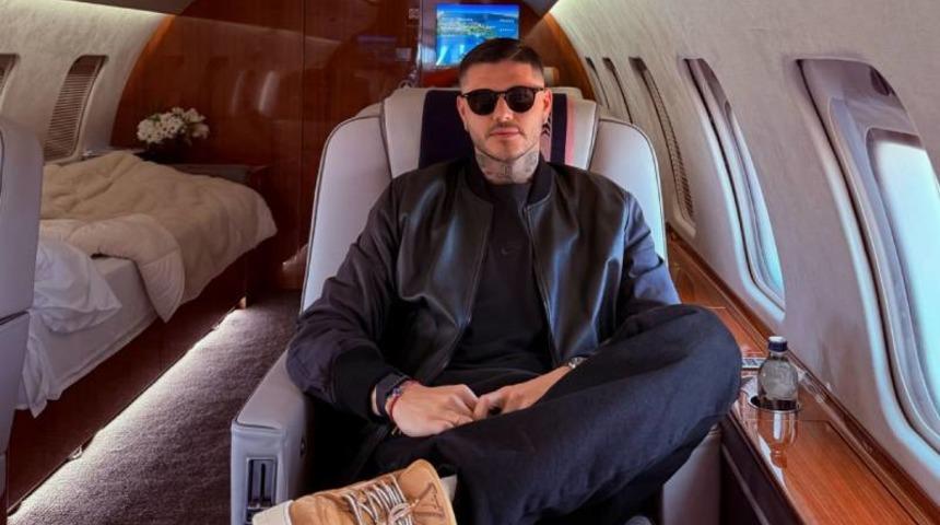 Icardi özel uçakla Arjantin'e gitti, Wanda Nara'yı sevgilisiyle bastı! "O heriften hamile olduğunu biliyorum"