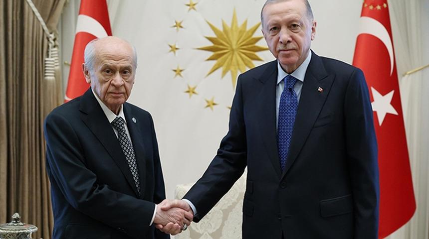 Cumhurbaşkanı Erdoğan ile Bahçeli görüşecek