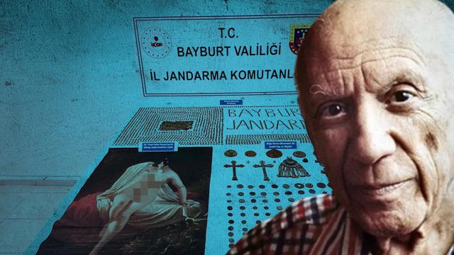 Pablo Picasso'ya ait tablo Bayburt'ta ortaya çıktı!