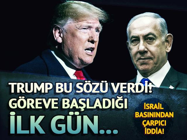 Trump bu sözü vermiş: Göreve başladığı ilk gün...