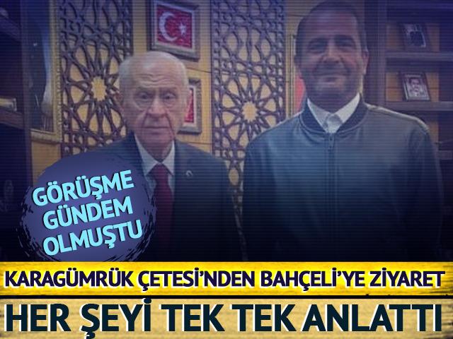 MHP ziyareti gündem oldu! Her şeyi anlattı