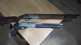 Adana'da 2 ruhsatsız tüfek ile el bombası ele geçirildi