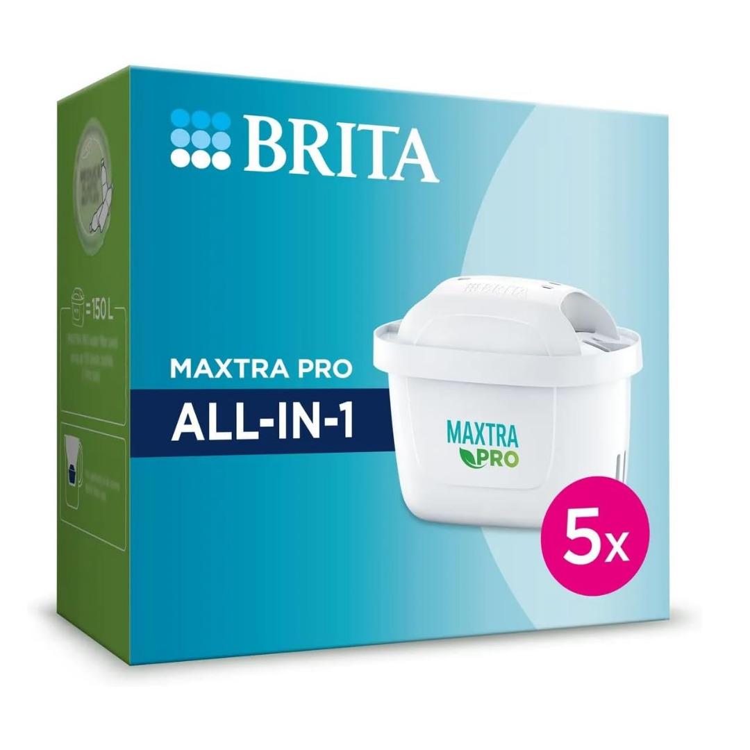 BRITA MAXTRA PRO ALL-IN-1 Yedek Su Arıtma Filtresi, 5'Lİ