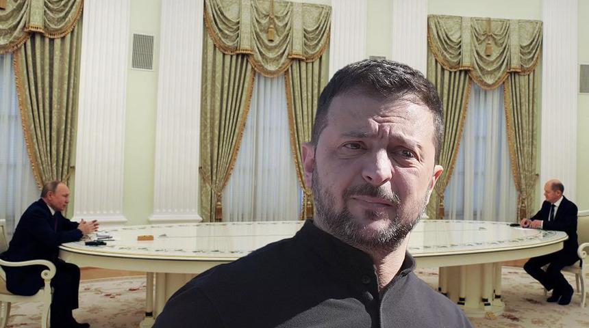 Almanya Başbakanı Scholz ile Putin arasında 2 yılın ardından ilk görüşme! Zelenskiy'den açıklama: "Pandora'nın kutusudur"