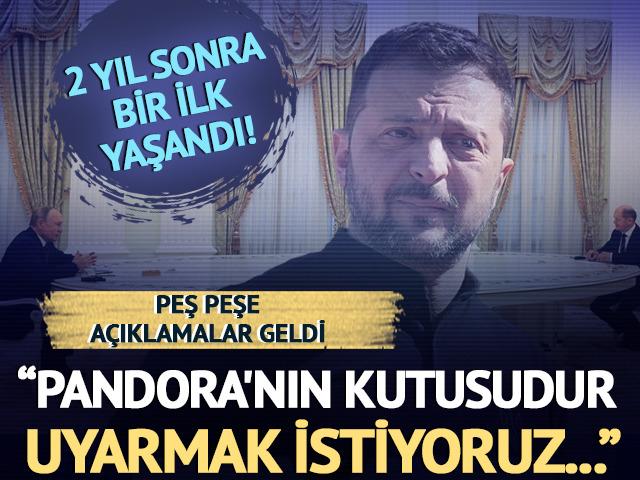 2 yıl sonra bir ilk! Peş peşe açıklamalar: "Pandora'nın kutusudur"