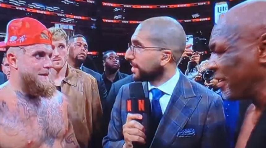 Maç sonunda Mike Tyson'ı ölümle tehdit etti! ''Seni öldürürüm''