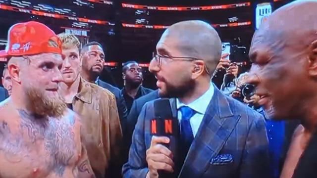 Maç sonunda Mike Tyson'ı ölümle tehdit etti! ''Seni öldürürüm''