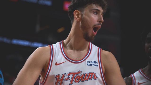 NBA'de Alperen Şengün, galibiyete "triple-double" ile katkı yaptı