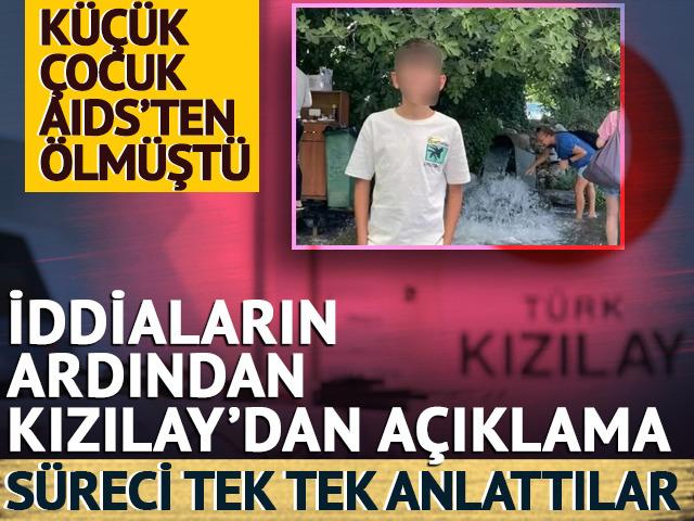 Kızılay'dan iddialara yanıt! Süreci anlattılar