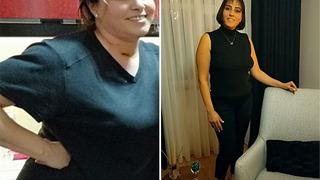11 ayda 17 kilo verdi! 20 yıl önceki montunu giymenin mutluluğunu yaşadı