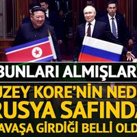 Kuzey Kore'nin neden Rusya safında savaşa girdiği belli oldu! Bunları almışlar