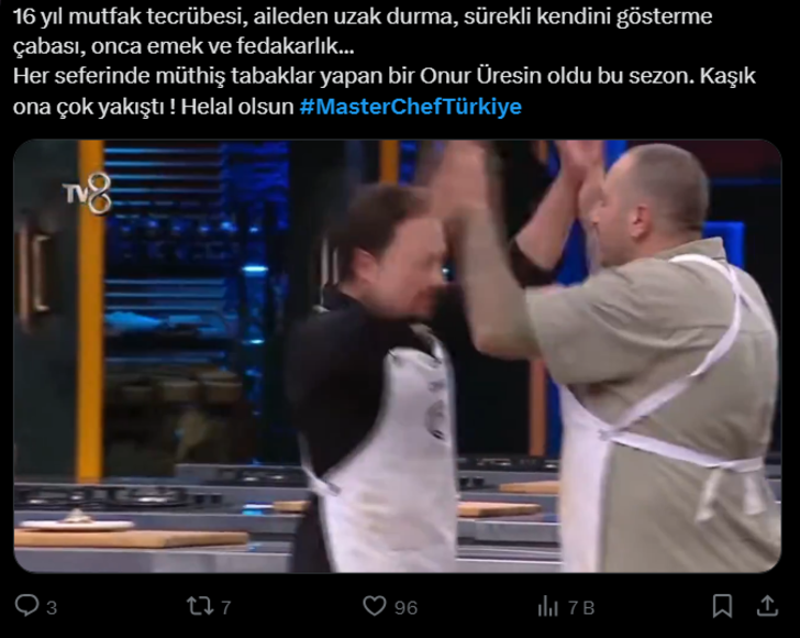 MasterChef'te kaşık atıldı! 150 bin TL kazanan Onur'un o anları sosyal medyada gündem oldu G2