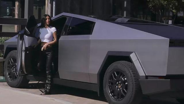 Kim Kardashian Tesla Cybertruck ile kural ihlali yaptı! Arabadaki o detay polisin gözünden kaçmadı