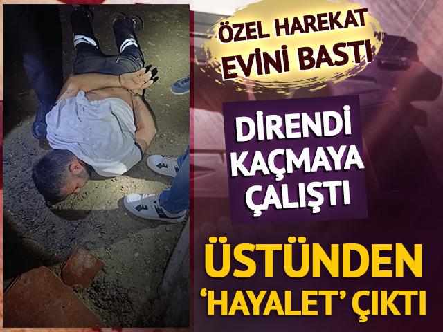 Direndi, kaçmaya çalıştı; üstünden 'hayalet' çıktı