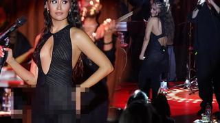 Şarkıcı Hande Ünsal tulumunun azizliğine uğradı! Giymeseydin yorumları gelince...