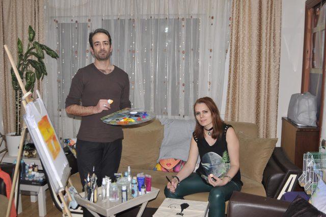 Hayallerini tiş&ouml;rtlere resmediyorlar 3