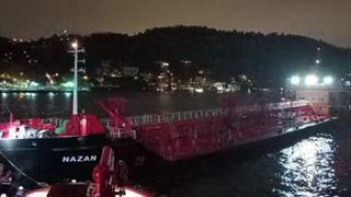 İstanbul Boğazı'nda gemi arızası! Trafik askıya alındı