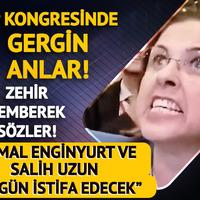 Demokrat Parti kongresinde gergin anlar! "Cemal Enginyurt ve Salih Uzun bugün istifa edecek"