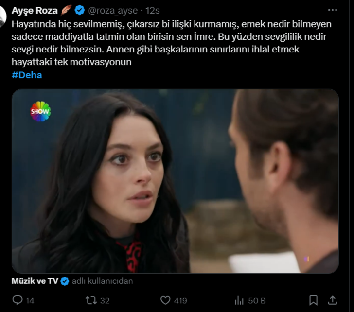 Deha'da İmre "Senin sevgilin bile yok, çocuğun var" dedi! Devran ve Esme sarılınca sosyal medya yıkıldı G4