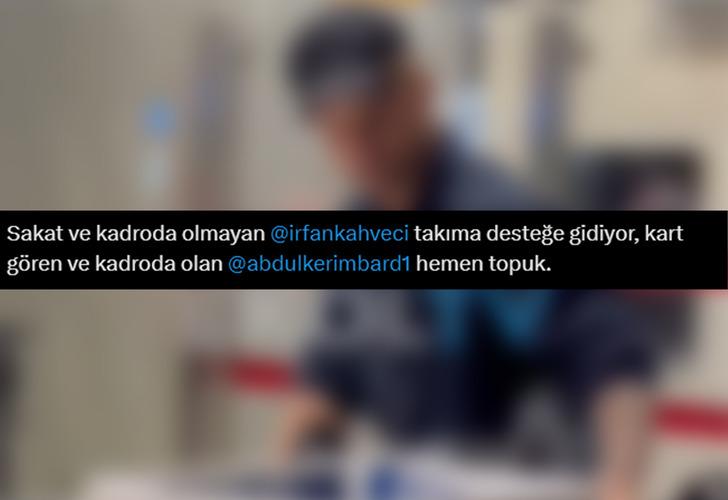 Galler maçında sarı kart görüp cezalı duruma düşmüştü! Abdülkerim Bardakcı kameralara yakalandı, taraftardan tepki yağıyor... "Milli takımdan kaçıyor"  G4