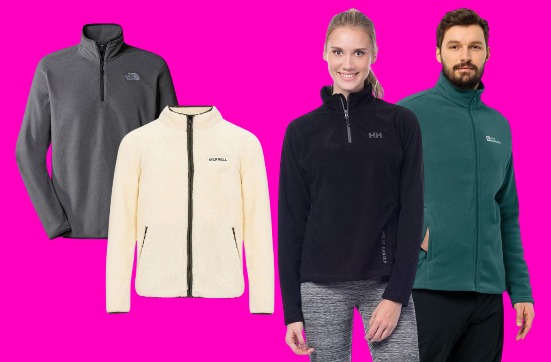 Columbia'dan The North Face'e sıcacık tutan polarlarda %50'ye varan indirimler