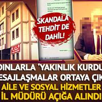 Kadınlarla yakınlık kurduğu mesajlar ortaya çıktı! Tunceli'de skandal