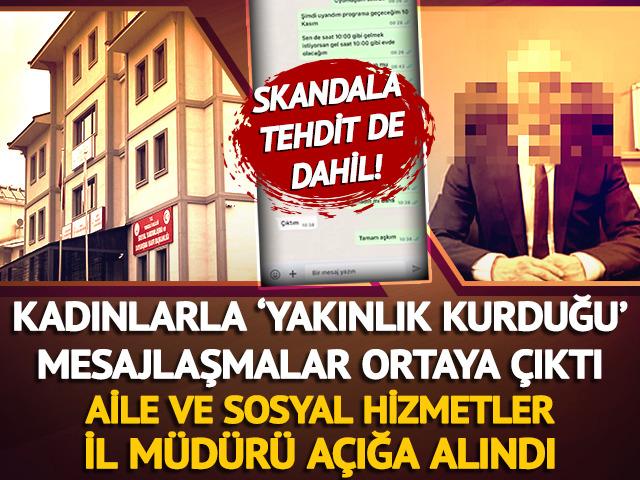 Kadınlarla yakınlık kurduğu mesajlar ortaya çıktı! Tunceli'de skandal