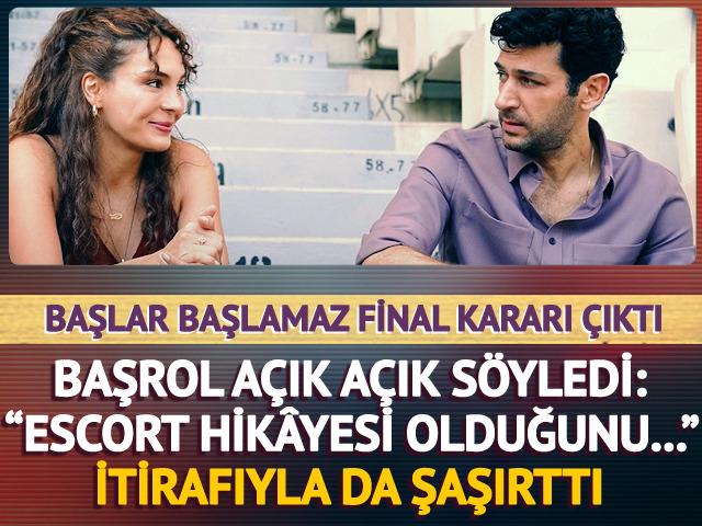  6. bölümde final yaptı! Açık açık söyledi: "Eskort hikâyesi olduğunu..."