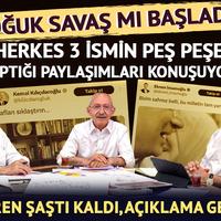 Soğuk savaş! 'Peş peşe yapılan paylaşımlar olay oldu