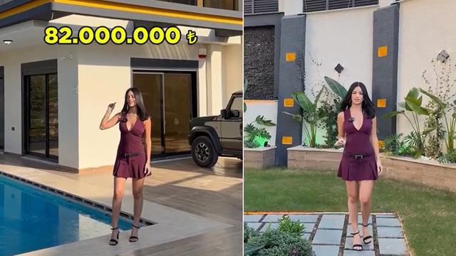 Yer: Antalya! 82 milyon TL değerindeki villa sosyal medyada gündem yarattı... İçinde yok yok: Sauna, buhar odası, Türk hamamı, jakuzi...