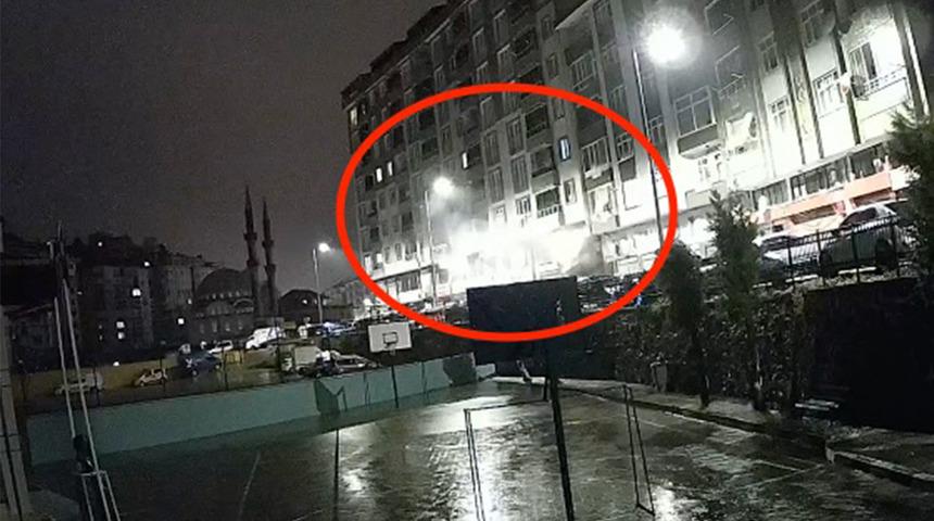 Rize'de heyelan can aldı! O anlar güvenlik kamerasına yansıdı