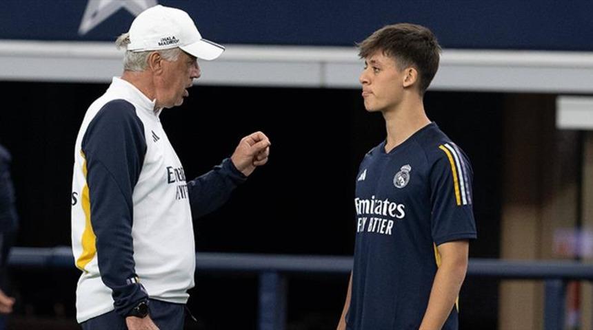 Ancelotti'den canlı yayında Arda Güler Endirck ve Arda Güler'e gönderme! Sosyal medyada gündem oldu