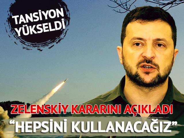 Rusya-Ukrayna savaşında 'ATACMS' krizi! Zelenskiy: 'Hepsini kullanacağız'