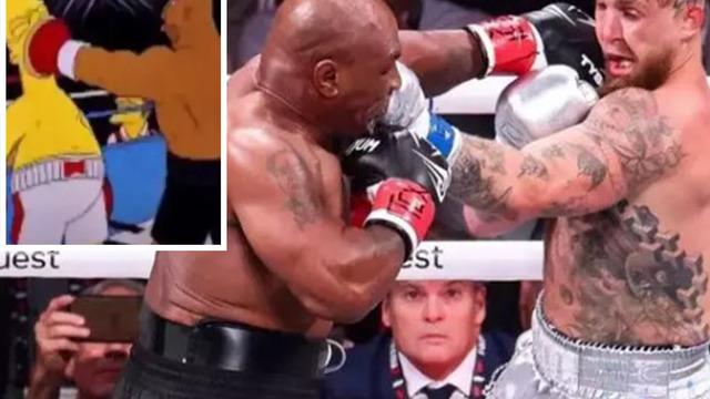 The Simpsons (Simpsonlar) yine bildi! Bu kez Mike Tyson- Jake Paul maçını bildiği iddia edildi... 1988 yılındaki bölümle benzerliği sosyal medyada çok konuşuldu