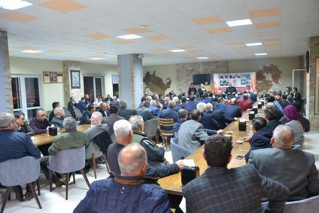 Gider, Biga’da muhtarlarla bir araya geldi