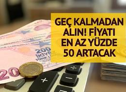 Yönetmelik zorunlu tutuyor! Geç kalmadan alın: Büyük zam yolda, en az yüzde 50 oranında artacak