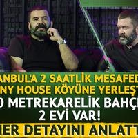 İstanbul'a 2 saatlik mesafedeki Tiny House köyüne yerleşti! 300 metrekarelik bahçesi, 2 tiny house'u var