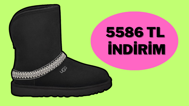 Sezonun favorisi UGG botta %40 indirim