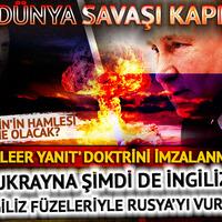 3. Dünya Savaşı kapıda! Ukrayna şimdi de İngiliz füzeleriyle Rusya'yı vurdu: Putin dün nükleer yanıt verme doktrinini imzalamıştı