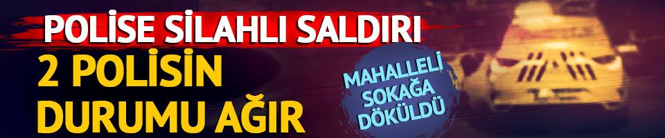 İzmir'de polislere silahlı saldırı; 3 yaralı