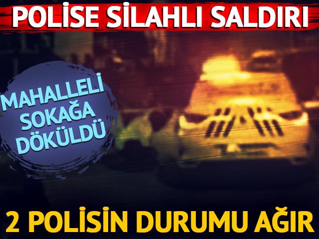 İzmir'de polislere silahlı saldırı; 3 yaralı