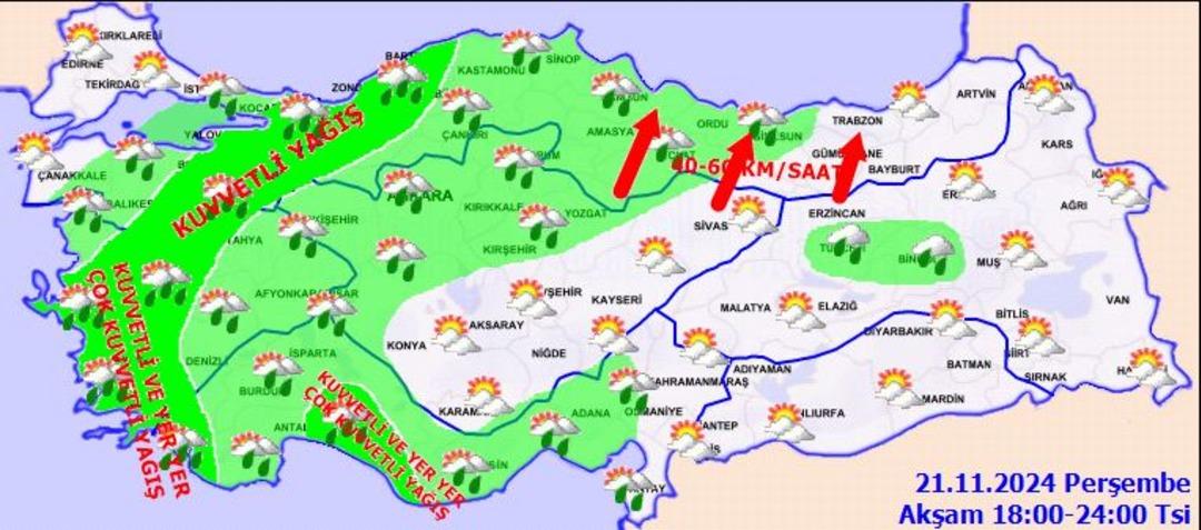 METOROLOJİ HARİTA