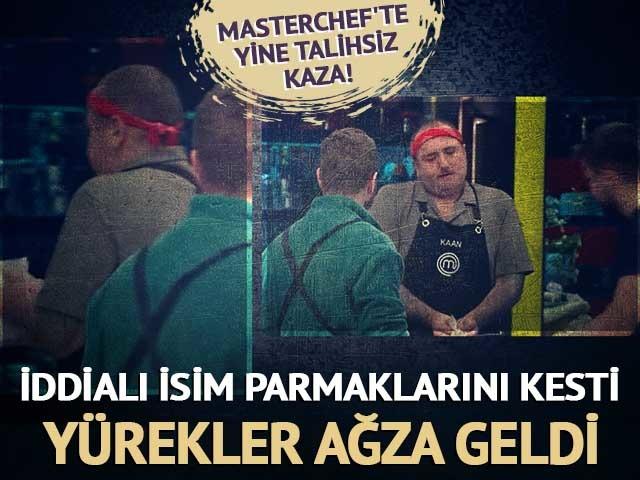 Yine talihsiz kaza! İddialı yarışmacı parmaklarını kesti 